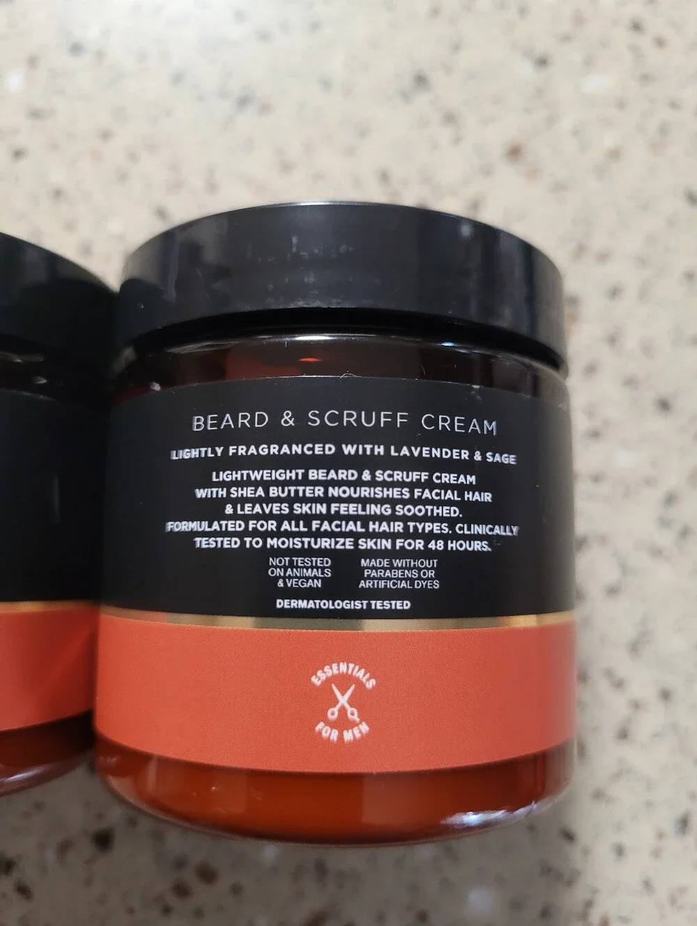 6 Bath & Body Works Mens Beard & Scruff Cream W/Shea Butter 4 oz Ea Discontinued